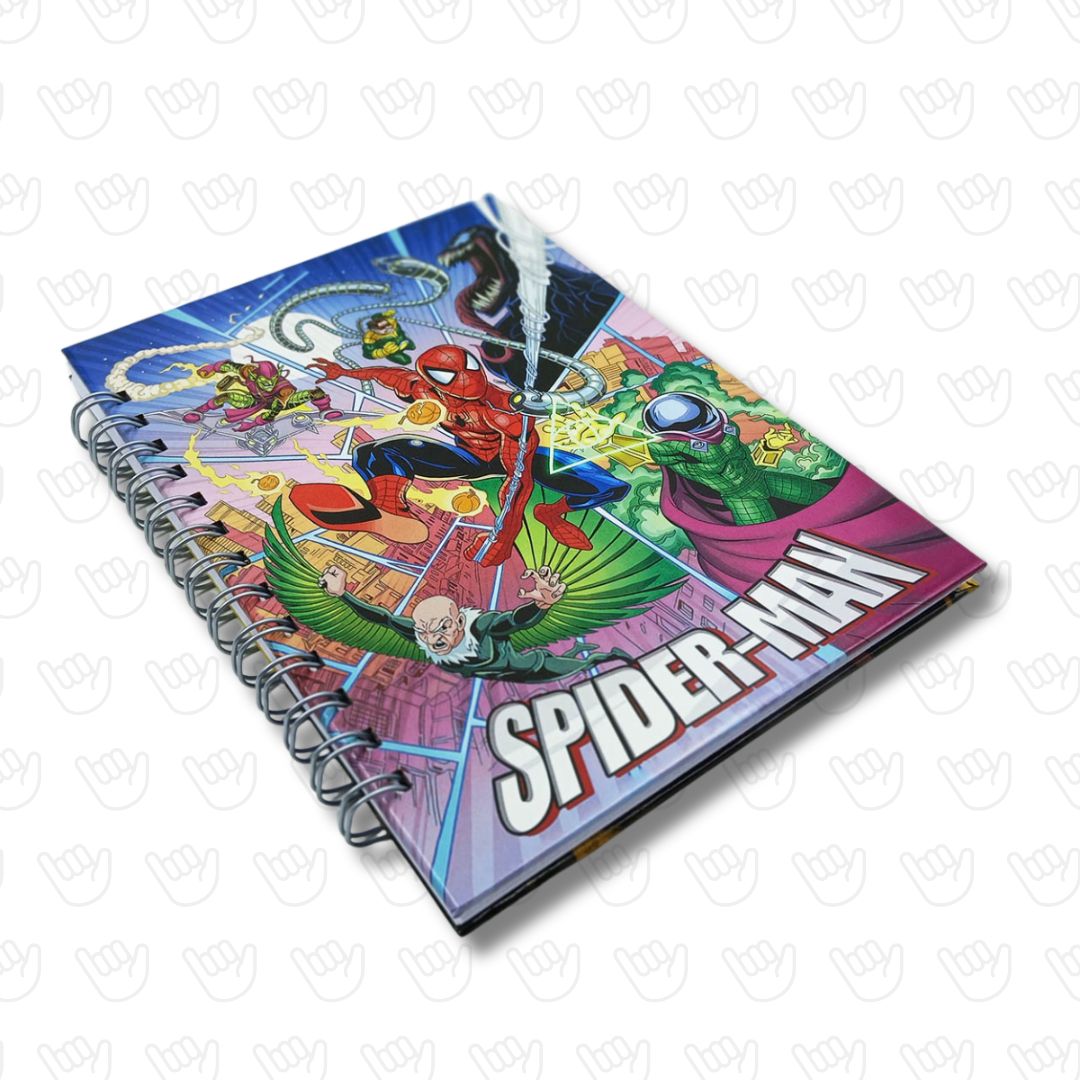 Cuaderno A5 Spiderman
