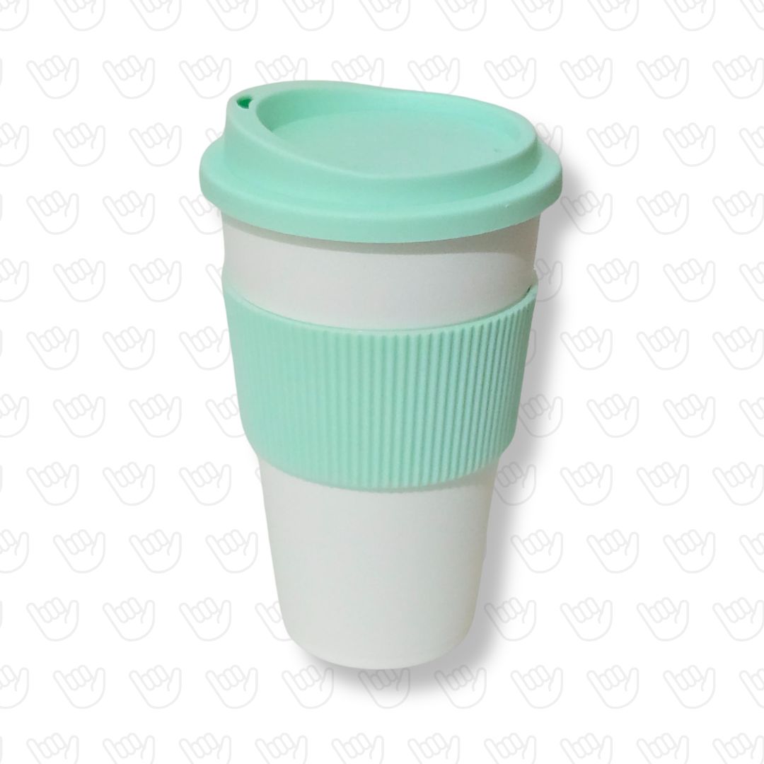 Vaso Mug Verde Agua