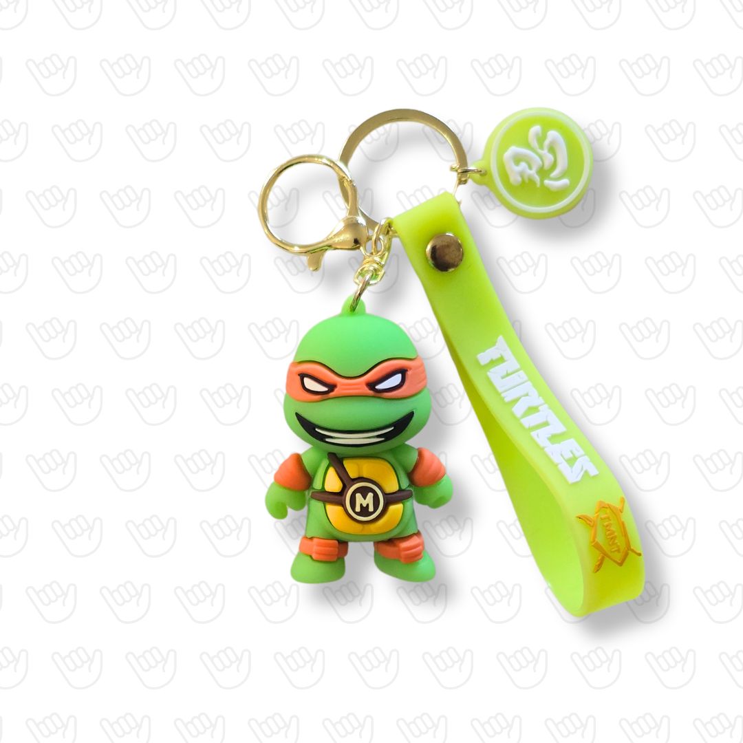 Llavero Tortuga Ninja Michelangelo