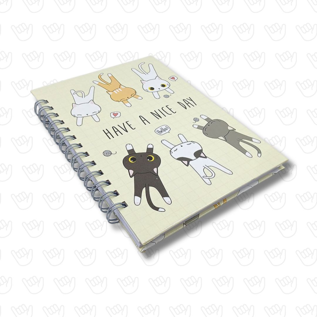 Cuaderno A5 Cats Kawaii
