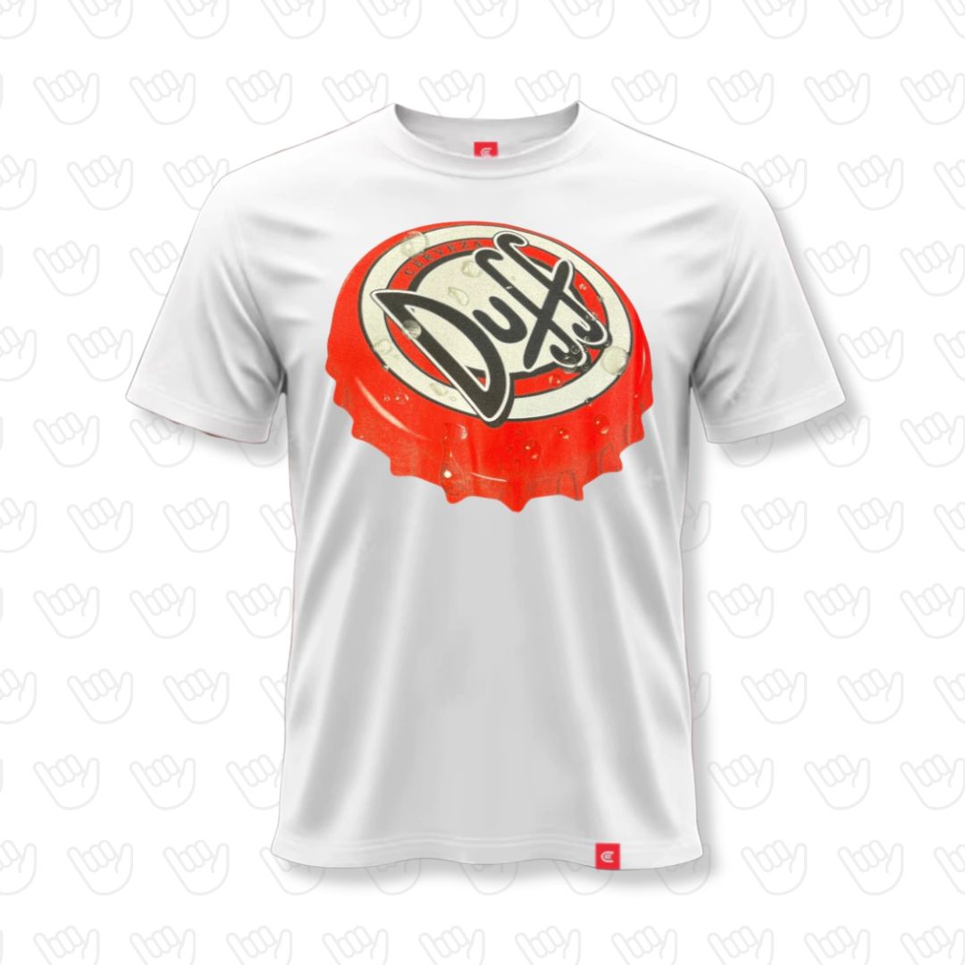 Remera Eikeel Tapa Cerveza Duff