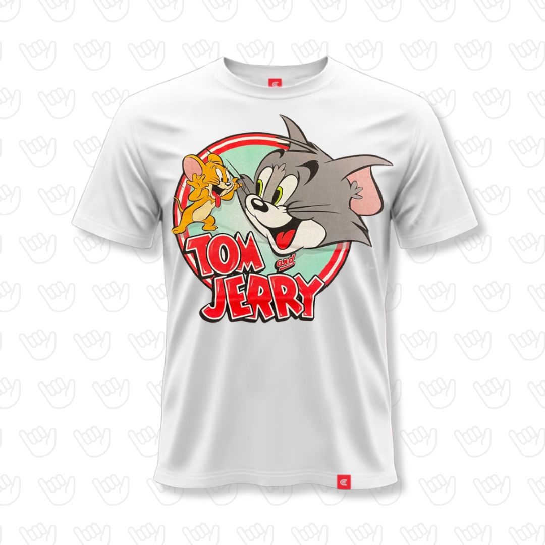 Remera Eikeel TOM Y JERRY