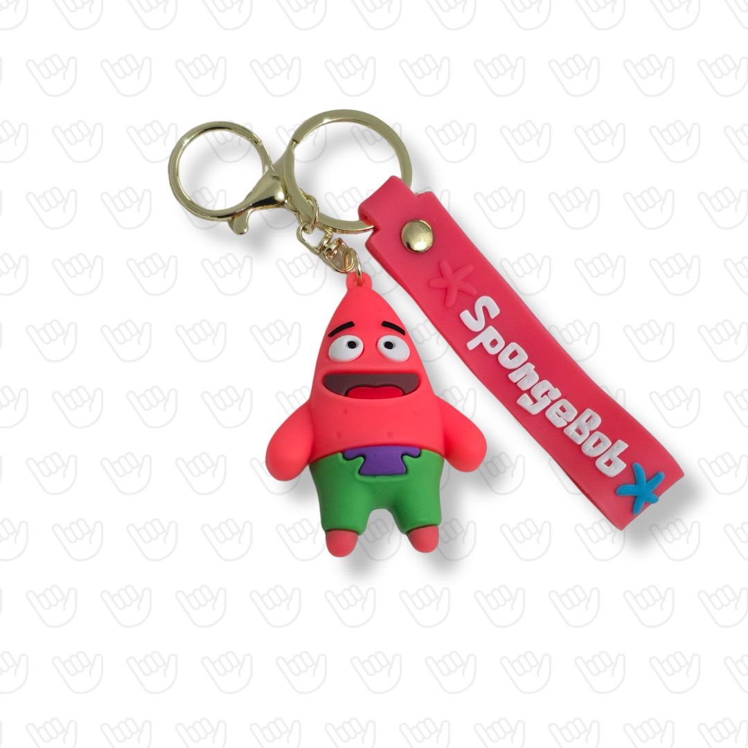 Llavero Patricio Bob Esponja