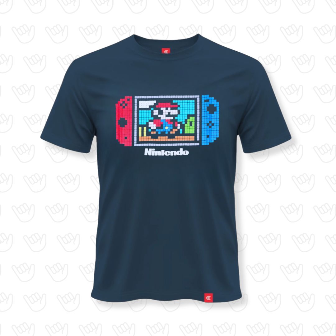 Remera Eikeel Nintendo Mario