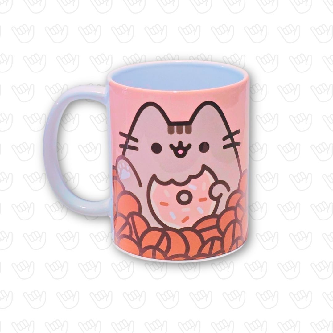 Taza Pusheen Café y Donas