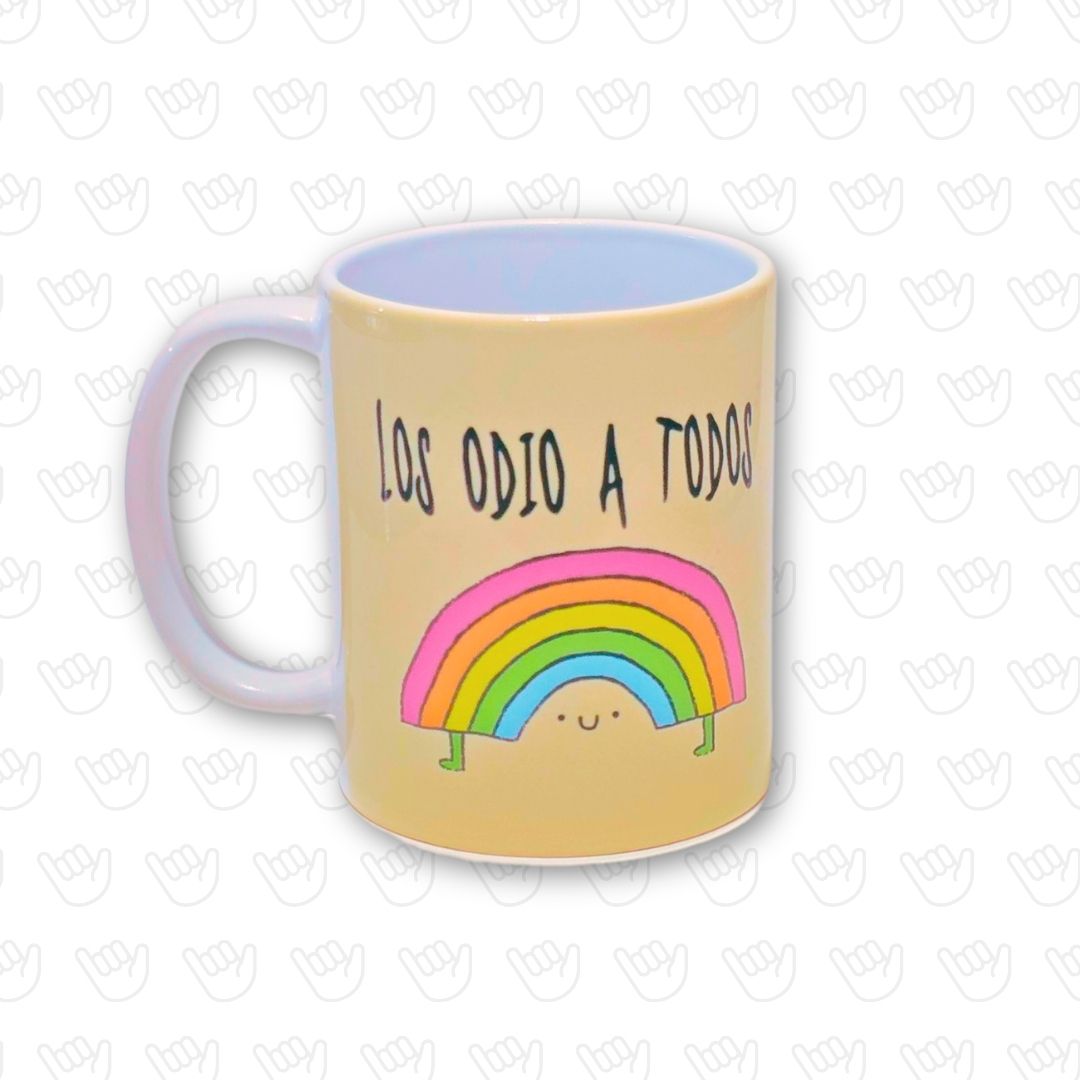 Taza Los Odio A Todos